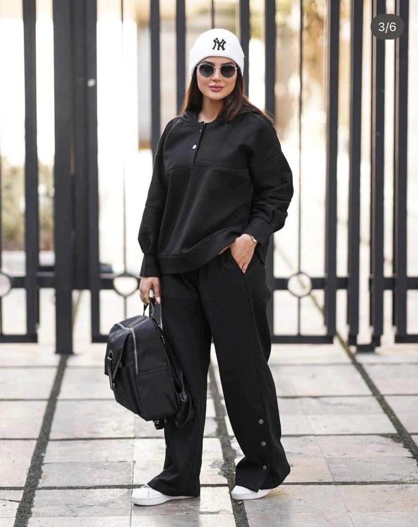 Fashion Hooded Winter Tracksuit