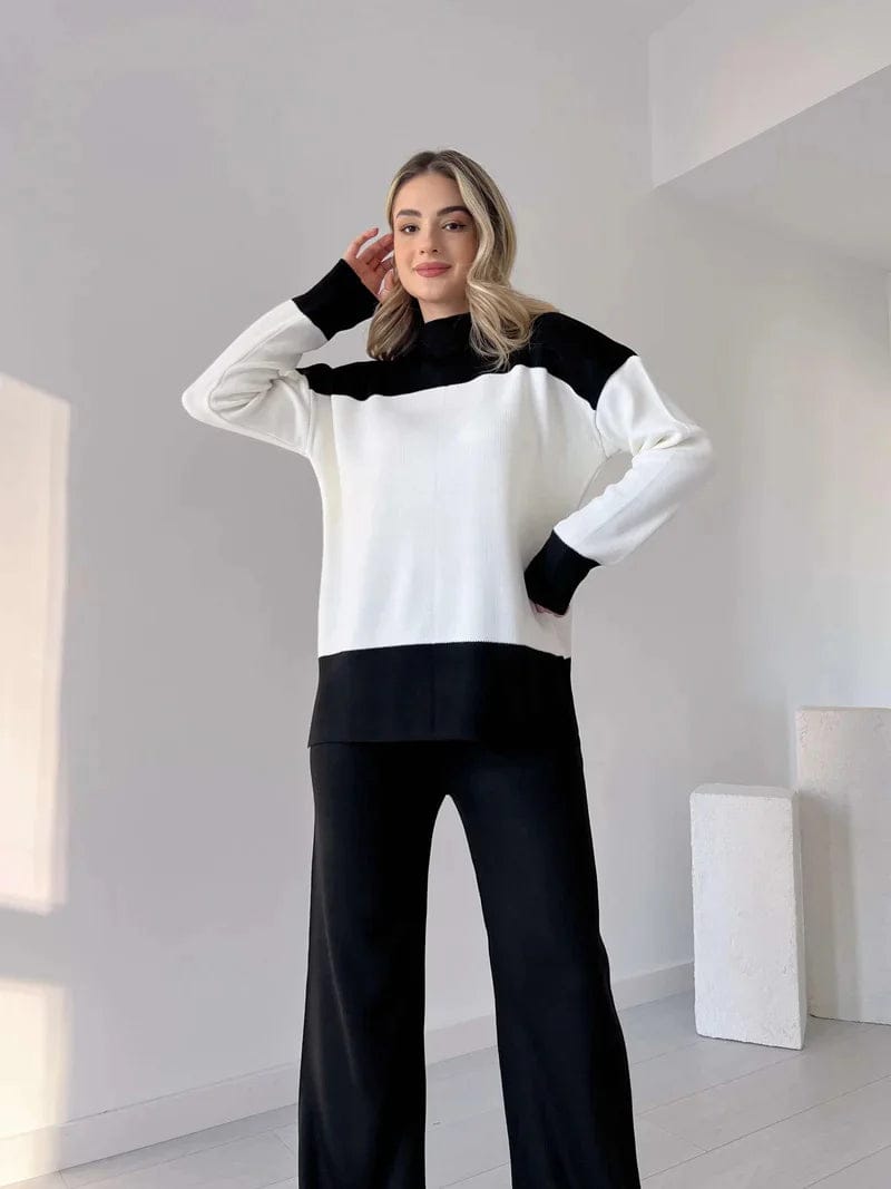 2 Pcs Button Fashion Hooded Winter Tracksuit